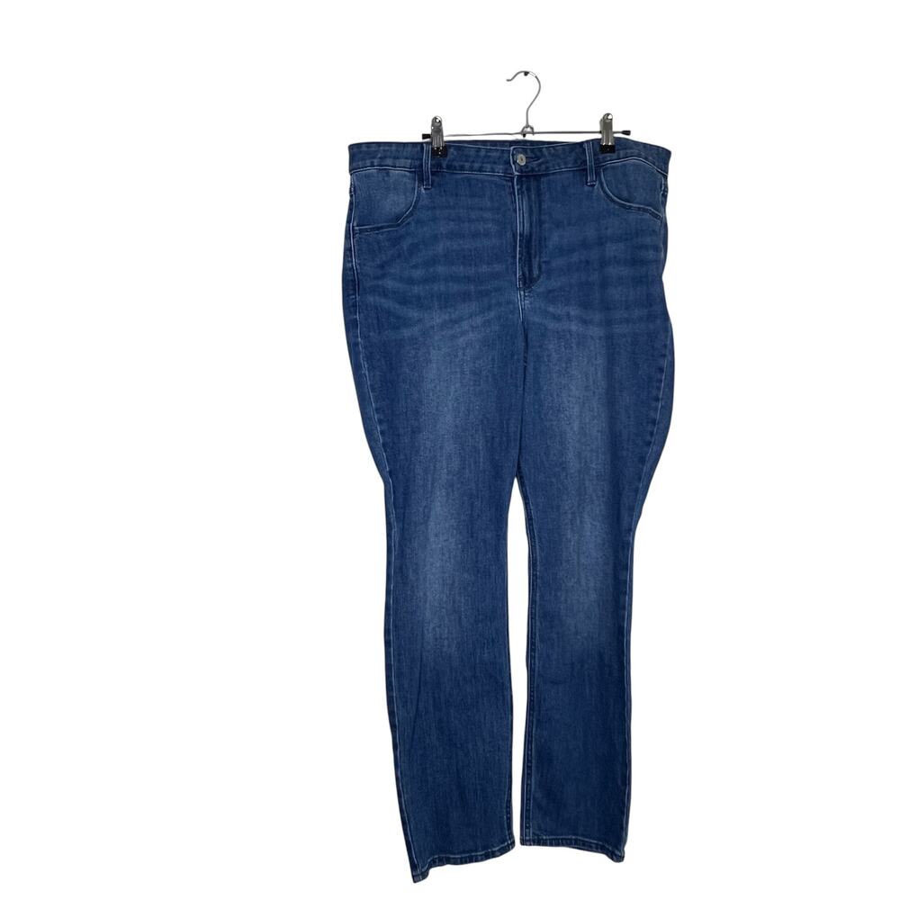 Old Navy High Rise WOW Straight Blue Jean Size 16